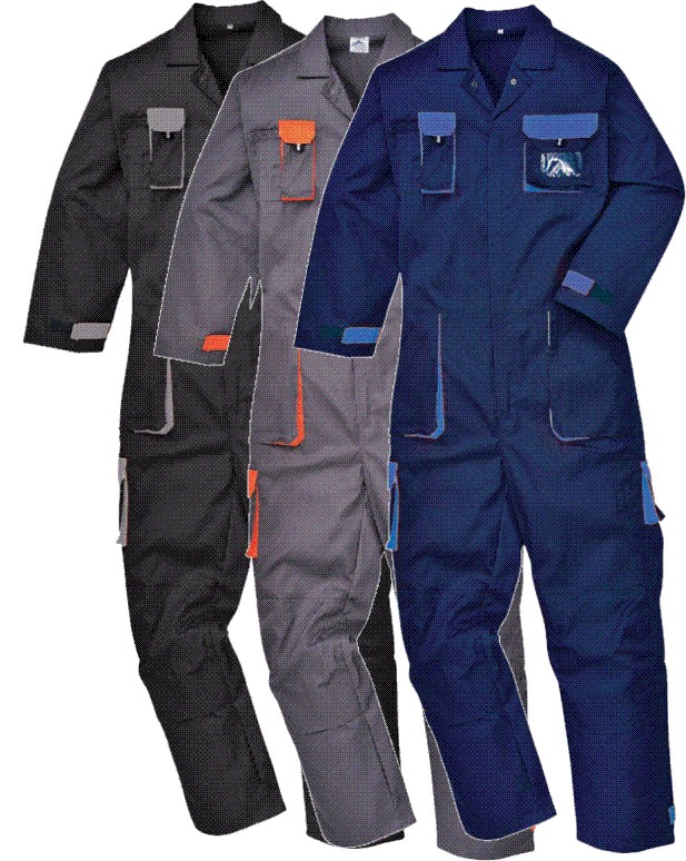 TX15 Texi Contrast Coverall